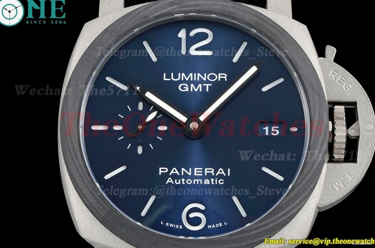 42mm PAM1279 Luminor Blue VSF P9011 LE TI Dial GMT 0118